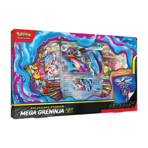Pokemon Collezione Premium Mega Greninja-Ex