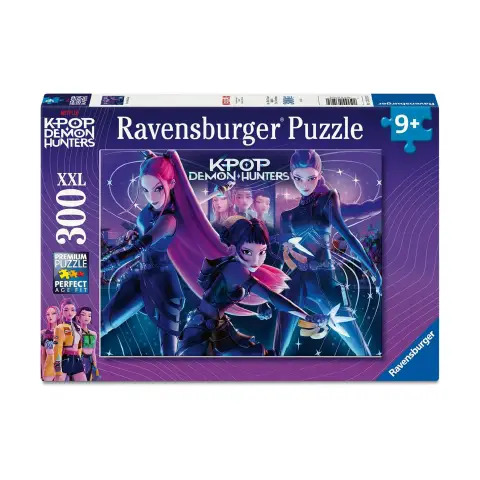 Puzzle 300 Pezzi XXL K-Pop Demon Hunters Rumi, Mira & Zoey
