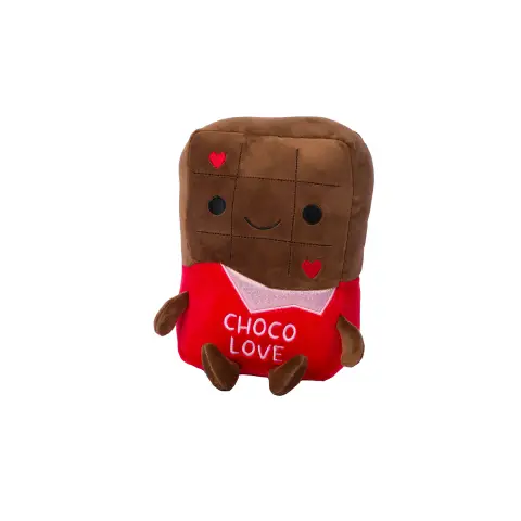 Peluche Tavoletta Di Cioccolato 23cm