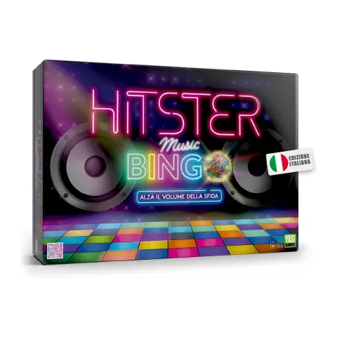 Yas Games- Hitster Bingo - L'Unico in Italiano - Gioco Musicale