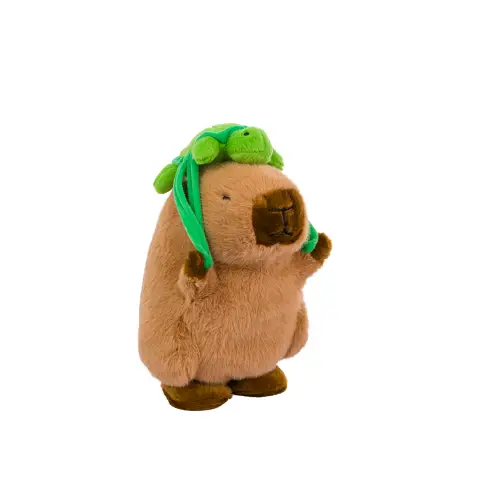 Peluche Capibara Con Zainetto Ripete, Cammina E Canta 25cm