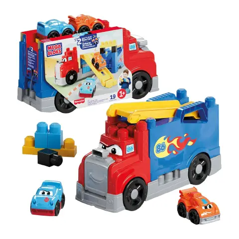 Mega Bloks Autotreno Monta e Sfreccia