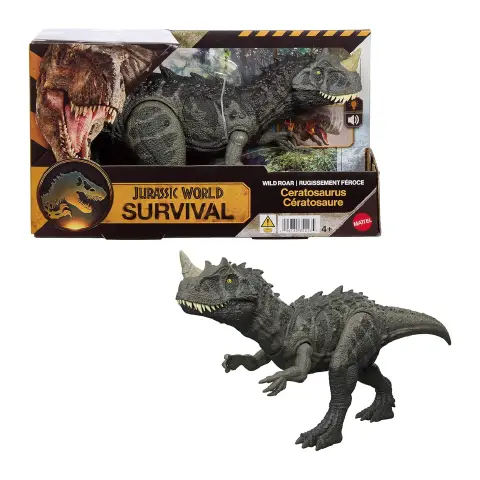 Jurassic World Survival Ruggito Selvaggio Ceratosaurus JKL77