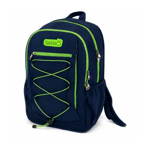 Smemo Zaino Large Navy Lime