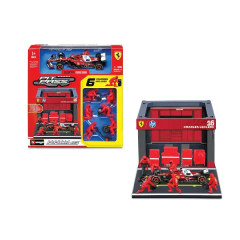 Pit Stop 1:43 F1 Ferrari Sf-25 #16 Leclerc
