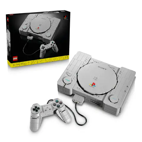 LEGO PlayStation 72306 Console PS1 con Controller e Diorami, 18+