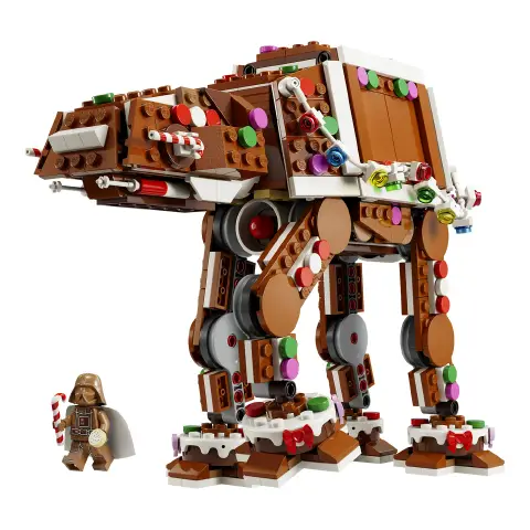 LEGO Star Wars Walker AT-AT Pan di Zenzero 40806 - 697 Pezzi