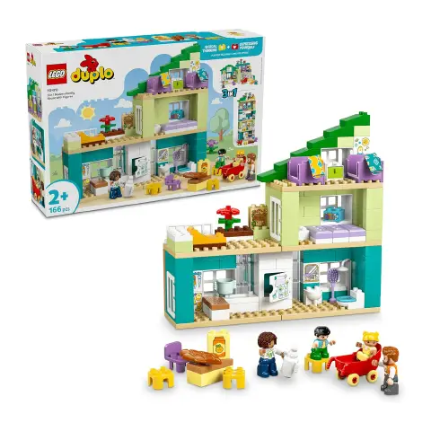 LEGO DUPLO 10470 Casa Familiare Moderna 3 in 1 con Personaggi