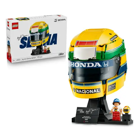 LEGO Editions Formula 1 Casco Ayrton Senna 43024 931 Pezzi