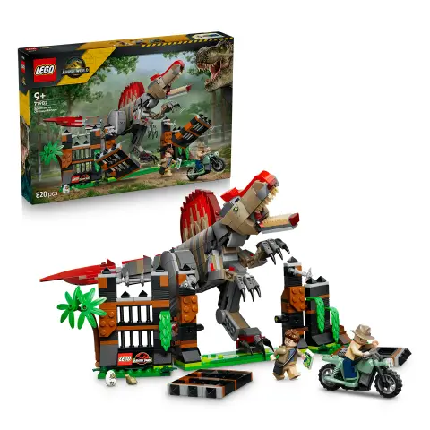 LEGO Fuga dal dinosauro Spinosauro 77982 - 820 Pezzi