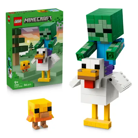 LEGO Minecraft Fantino di polli 21582 - 344 Pezzi