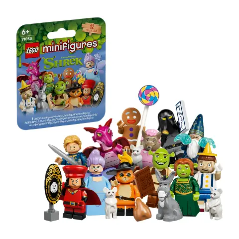 LEGO Minifigures Shrek 71053 Mystery Box 7 Pezzi