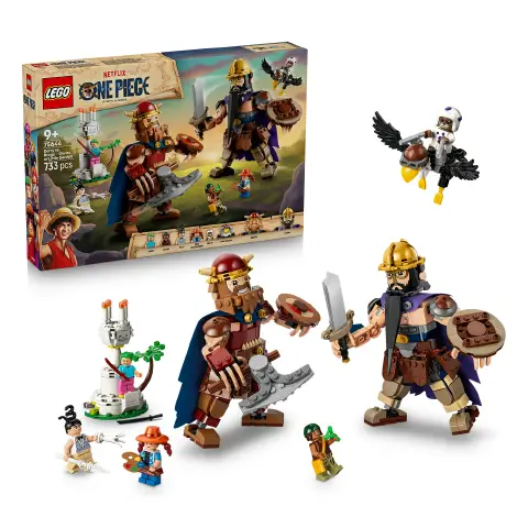LEGO Dori contro Brogi – Giganti di Little Garden - 733 Pezzi
