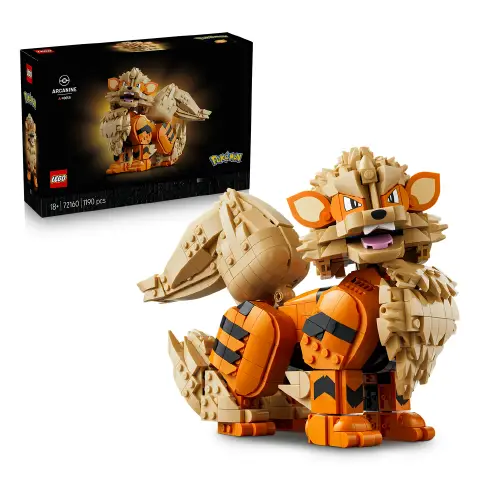 LEGO Pokémon Arcanine 72160 - 1190 Pezzi