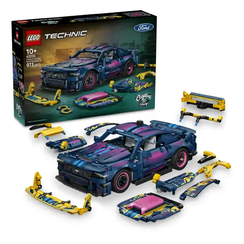 LEGO Auto Ford Mustang GT Custom Garage 42236 - 973 Pezzi