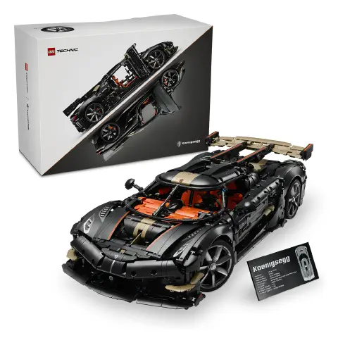LEGO Hypercar Koenigsegg Sadair's Spear 42232 - 4104 Pezzi