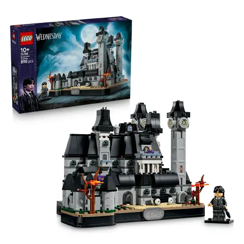 LEGO Wednesday Nevermore Academy 76788 - 890 Pezzi