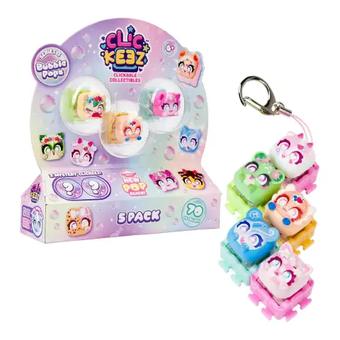 Goliath Clickeez Bubble Pops 5 Pezzi Serie 3