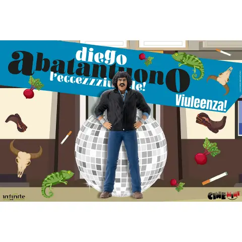Diego Abatantuono Viulenza Cine-Mini Pvc