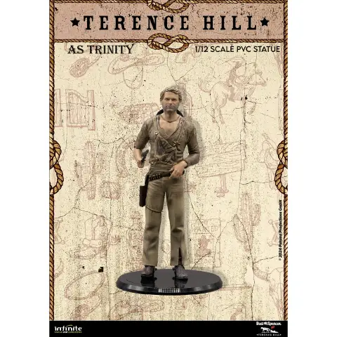 TITOLO SERPTerence Hill as Trinity PVC Figure 15 cm Scala 1:12