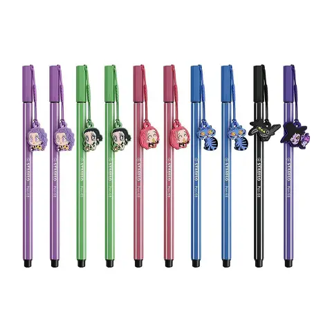 STABILO Point 68 KPop Demon Hunters - Pennarelli Colorati - confezione 10 pz