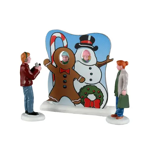 Natale Frosty Photo Op Set Of 3