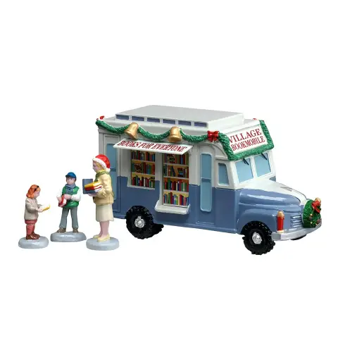 Natale Bookmobile Set Of 4