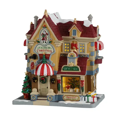 Natale Father Christmas Gift Shop Incl. Adap.44338 100 Ma