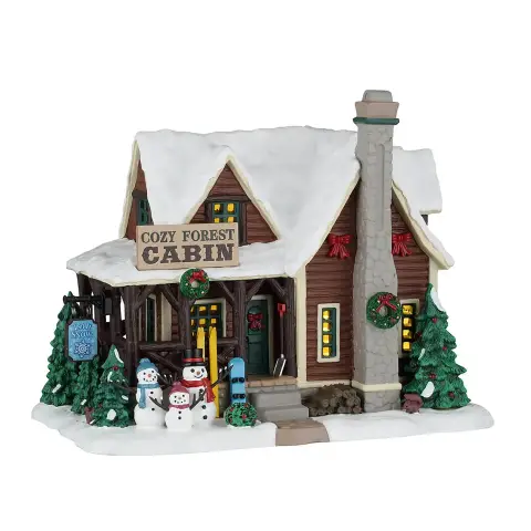 Natale Cozy Forest Cabin Incl. Adap.44338 100 Ma