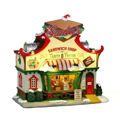 Natale Santa'S Sandwich Shop B/O (4.5V)