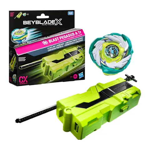 Beyblade X Clip & Rip con Blast Pegasus