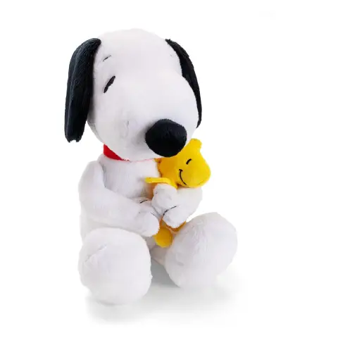 Peluche Peanuts Snoopy Seduto Con Woodstock