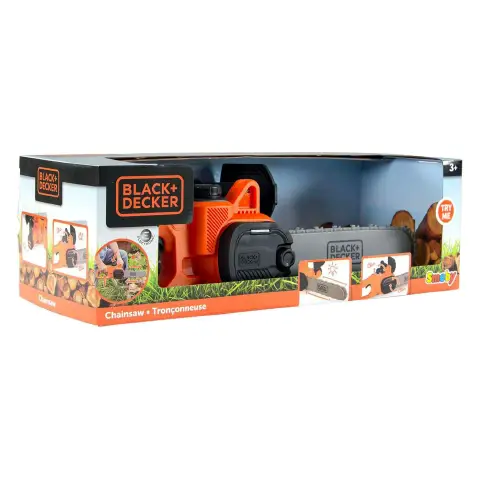 Black & Decker Motosega Giocattolo con Luci e Suoni
