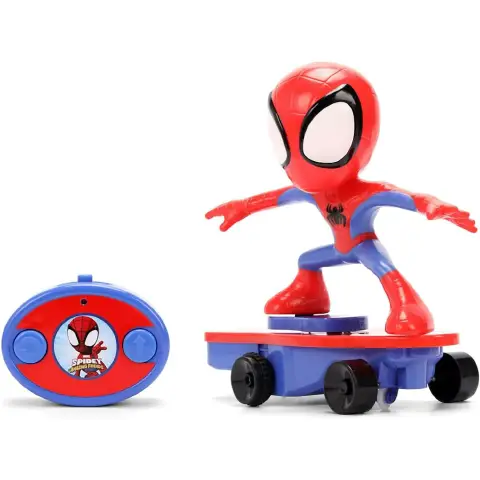 JADA Spidey Skateboard Radiocomandato con Personaggio