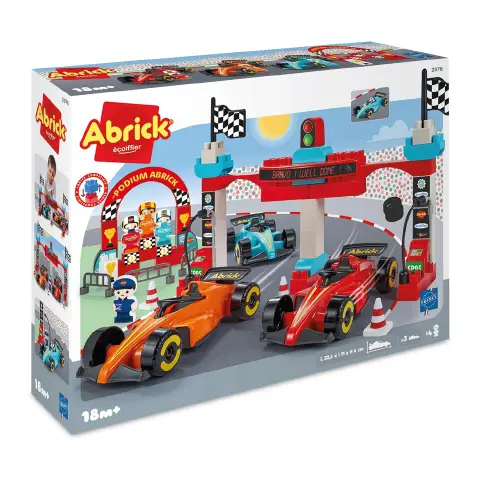 Ecoiffier Abrick Formula 1 Grand Prix Set Costruzioni