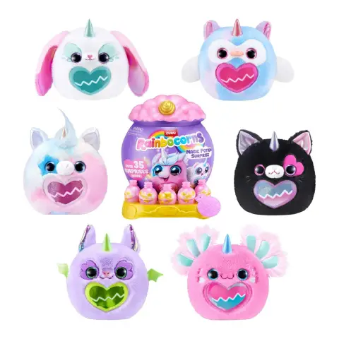 Rainbocorns Large Magicorn S1 Peluche a Sorpresa