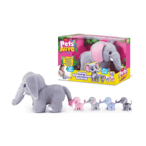 Pets Alive Mamma E Baby Elefante A Sorpresa