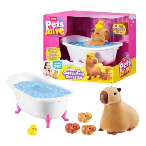 Pets Alive Mamma E Baby Capibara A Sorpresa