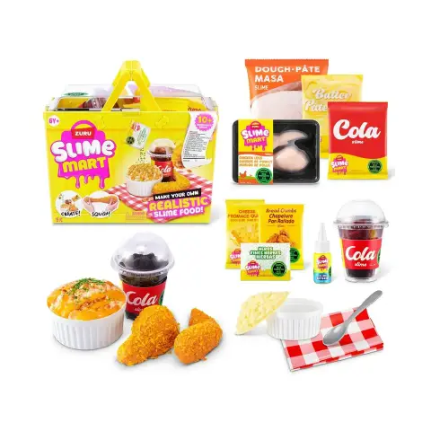 Slime Mart Fast Food Cestino Creativo