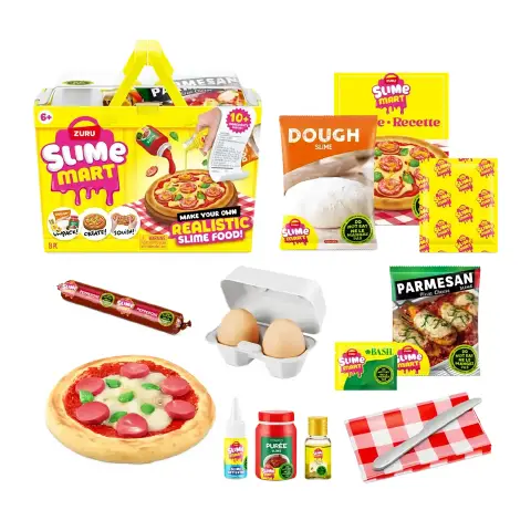 Slime Mart Small Shopping Basket Pizza Kit Creativo