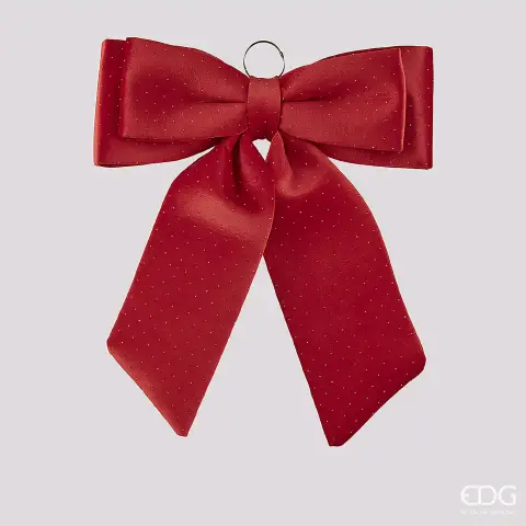 EDG Fiocco Velluto Rosso Natale 60x50 cm Maxi