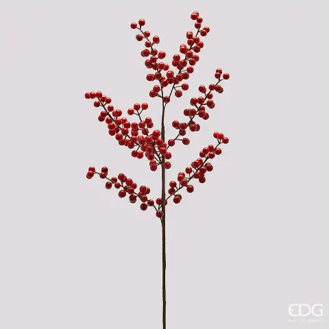 Natale Ilex Ramo H.85 C5 Dark Red