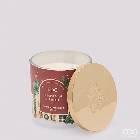 Natale Candela Noel con Profumo H.10 D.10 C6 Honeyed Apple Cider