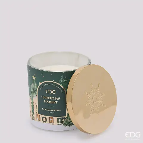 Natale Candela Noel con Profumo H.10 D.10 C6 Cardamom Snaps