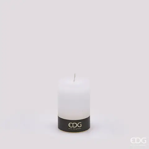 Natale Candela Rustic Moccolo H.7.5 D.5 C4 White