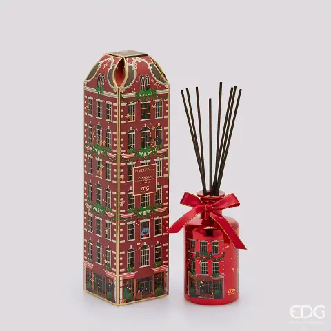 Natale Profumatore Bottiglia Rue De Rivoli 200ml H.13.5 C5 Cinnamon