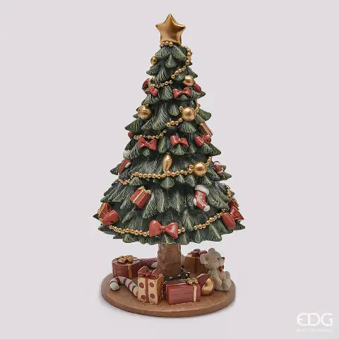 Natale Carillon Pino H.23 D.13 Carillon C4 Green Red