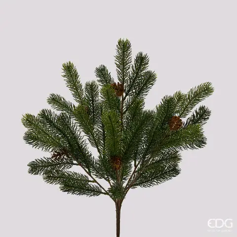 Natale Pino con Pigne Cespuglio H.47 C6 Green