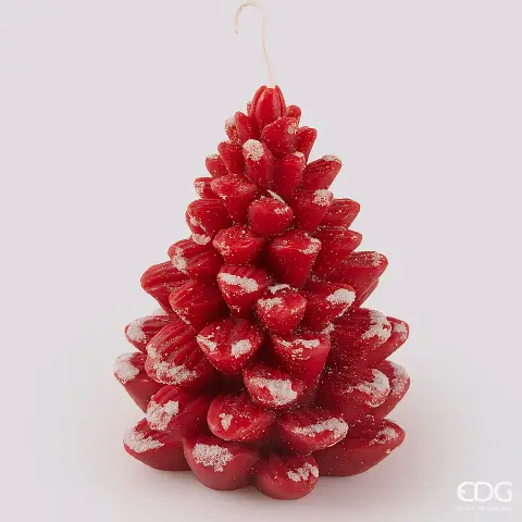 Natale Candela Pigna H.16 D.13.5 C5 Red
