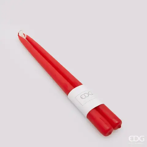 Natale Candela Stelo 300x22 2pz Norm. Red